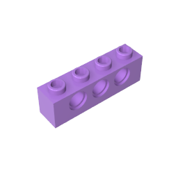 GDS-625 - Technic Brick 1 x 4 [3 Holes]