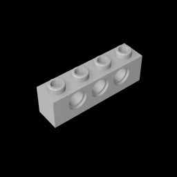 GDS-625 - Technic Brick 1 x 4 [3 Holes]