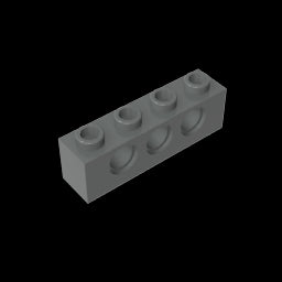 GDS-625 - Technic Brick 1 x 4 [3 Holes]