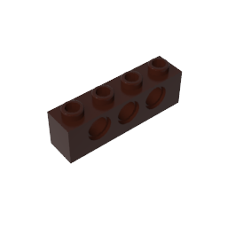 GDS-625 - Technic Brick 1 x 4 [3 Holes]