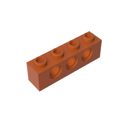 GDS-625 - Technic Brick 1 x 4 [3 Holes]