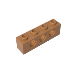 GDS-625 - Technic Brick 1 x 4 [3 Holes]