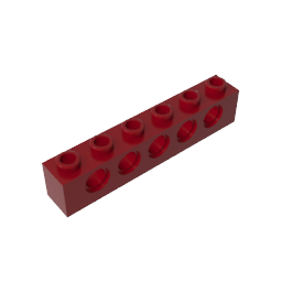 GDS-626 - Technic Brick 1 x 6 [5 Holes]