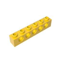 GDS-626 - Technic Brick 1 x 6 [5 Holes]
