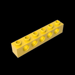 GDS-626 - Technic Brick 1 x 6 [5 Holes]