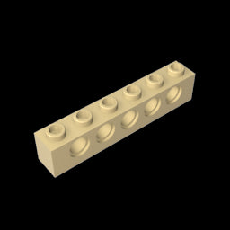 GDS-626 - Technic Brick 1 x 6 [5 Holes]