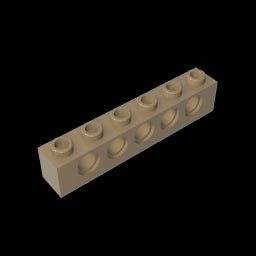 GDS-626 - Technic Brick 1 x 6 [5 Holes]