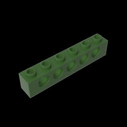 GDS-626 - Technic Brick 1 x 6 [5 Holes]