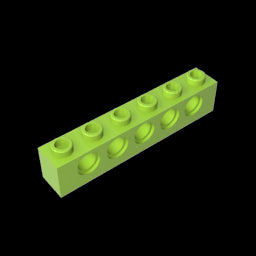 GDS-626 - Technic Brick 1 x 6 [5 Holes]