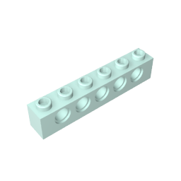 GDS-626 - Technic Brick 1 x 6 [5 Holes]