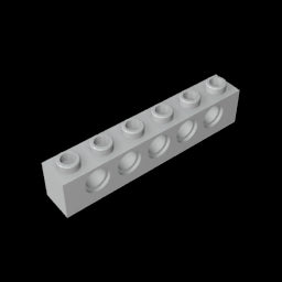 GDS-626 - Technic Brick 1 x 6 [5 Holes]