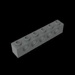 GDS-626 - Technic Brick 1 x 6 [5 Holes]