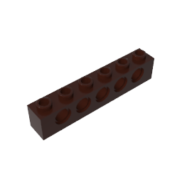 GDS-626 - Technic Brick 1 x 6 [5 Holes]