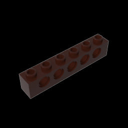 GDS-626 - Technic Brick 1 x 6 [5 Holes]