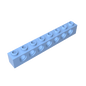 GDS-627 - Technic Brick 1 x 8 [7 Holes]