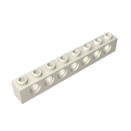 GDS-627 - Technic Brick 1 x 8 [7 Holes]