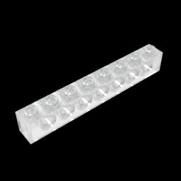 GDS-627 - Technic Brick 1 x 8 [7 Holes]