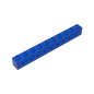 GDS-628 - Technic Brick 1 x 10 [9 Holes]
