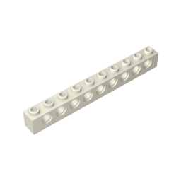 GDS-628 - Technic Brick 1 x 10 [9 Holes]