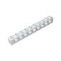 GDS-628 - Technic Brick 1 x 10 [9 Holes]