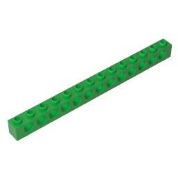 GDS-629 - Technic Brick 1 x 14 [13 Holes]