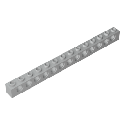 GDS-629 - Technic Brick 1 x 14 [13 Holes]