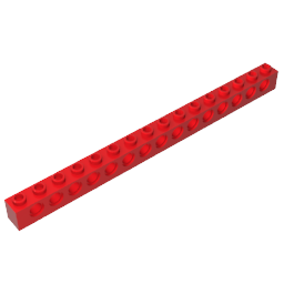 GDS-630 - Technic Brick 1 x 16 [15 Holes]