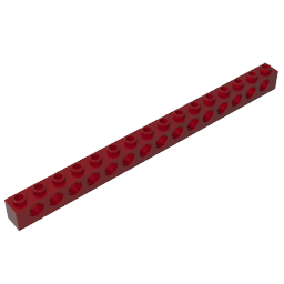 GDS-630 - Technic Brick 1 x 16 [15 Holes]