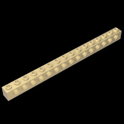 GDS-630 - Technic Brick 1 x 16 [15 Holes]