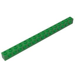 GDS-630 - Technic Brick 1 x 16 [15 Holes]