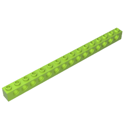 GDS-630 - Technic Brick 1 x 16 [15 Holes]