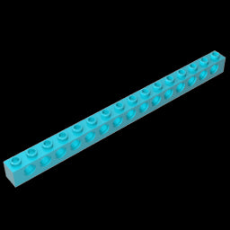 GDS-630 - Technic Brick 1 x 16 [15 Holes]