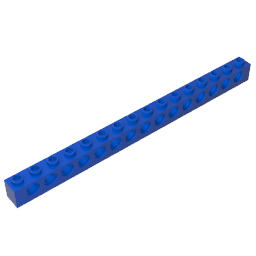 GDS-630 - Technic Brick 1 x 16 [15 Holes]
