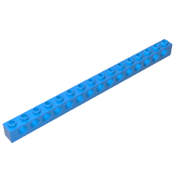 GDS-630 - Technic Brick 1 x 16 [15 Holes]