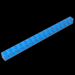GDS-630 - Technic Brick 1 x 16 [15 Holes]