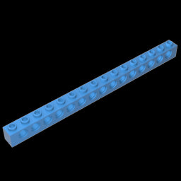 GDS-630 - Technic Brick 1 x 16 [15 Holes]