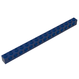 GDS-630 - Technic Brick 1 x 16 [15 Holes]