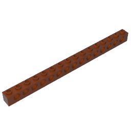 GDS-630 - Technic Brick 1 x 16 [15 Holes]
