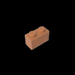GDS-631 - Brick Special 1 x 2 with Masonry Brick Profile