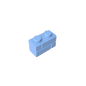 GDS-631 - Brick Special 1 x 2 with Masonry Brick Profile
