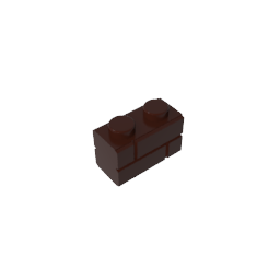 GDS-631 - Brick Special 1 x 2 with Masonry Brick Profile