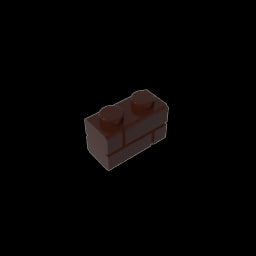 GDS-631 - Brick Special 1 x 2 with Masonry Brick Profile