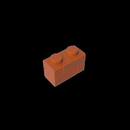 GDS-631 - Brick Special 1 x 2 with Masonry Brick Profile