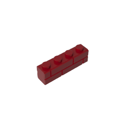 GDS-632 - Brick Special 1 x 4 with Masonry Brick Profile
