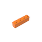 GDS-632 - Brick Special 1 x 4 with Masonry Brick Profile