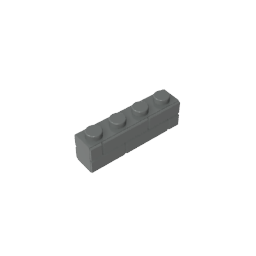 GDS-632 - Brick Special 1 x 4 with Masonry Brick Profile