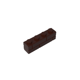 GDS-632 - Brick Special 1 x 4 with Masonry Brick Profile