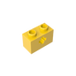 GDS-633 - Technic Brick 1 x 2 with Axle Hole Type 1 [+ Opening] and Bottom Pin
