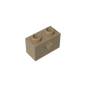 GDS-633 - Technic Brick 1 x 2 with Axle Hole Type 1 [+ Opening] and Bottom Pin