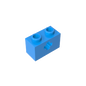 GDS-633 - Technic Brick 1 x 2 with Axle Hole Type 1 [+ Opening] and Bottom Pin